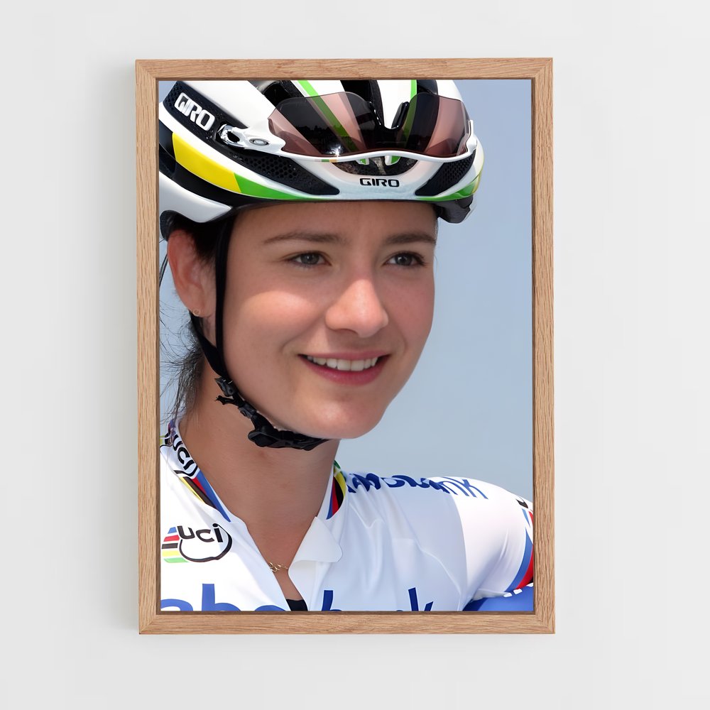 Poster La Cycliste Épique – affiche Cyclisme (vue 4)